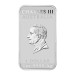 Прямокутна срібна монета 1$ Дракон 1oz 2026 Австралія — Perth Mint, Ag 999.9
