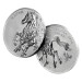 Срібна монета Germania Beasts: Sleipnir 1 oz 2026 — 5 Mark Ag .9999
