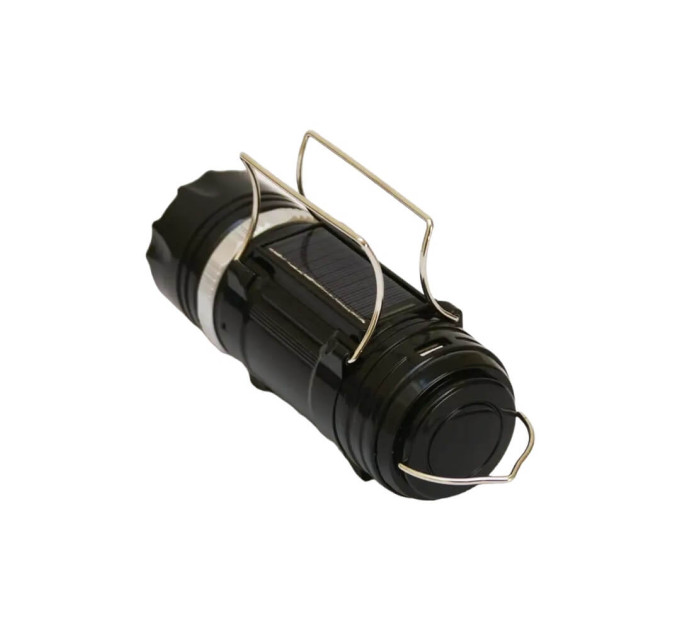 Кемпинговый фонарик GSH SB-9688 — аккумуляторный, с возможностью подзарядки от солнца