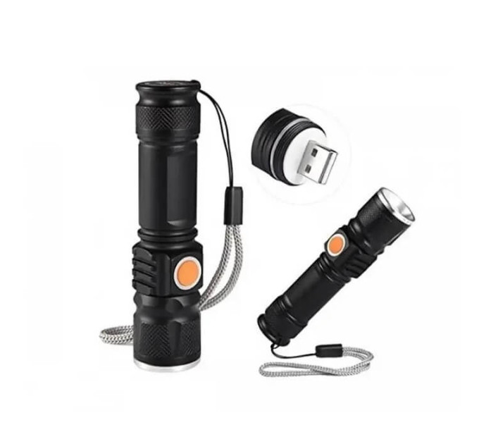 Фонарик BL 616 T6 micro USB – мощный светодиодный фонарь
