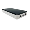 Портативний зарядний пристрій Power Bank Zebra 30000 mAh з USB та ліхтариком