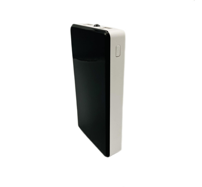 Портативний зарядний пристрій Power Bank Zebra 30000 mAh з USB та ліхтариком