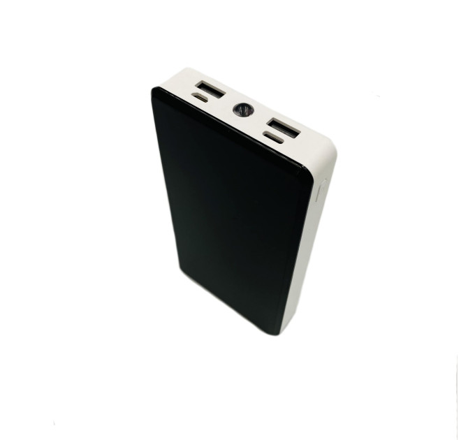 Портативний зарядний пристрій Power Bank Zebra 30000 mAh з USB та ліхтариком