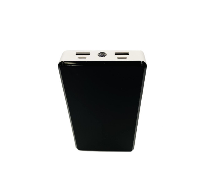 Портативний зарядний пристрій Power Bank Zebra 30000 mAh з USB та ліхтариком