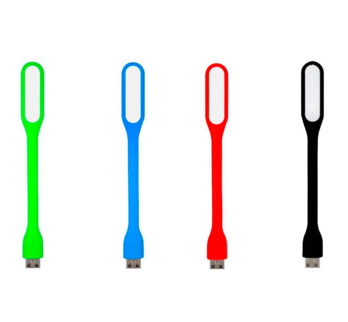 USB светильник LED гибкий прорезиненный — компактный фонарик для ноутбука
